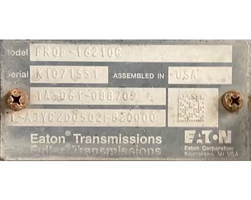 EATON/FULLER FRO16210C Transmission