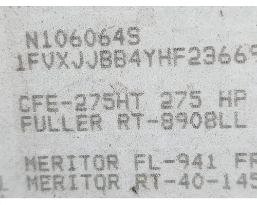 EATON/FULLER RT8908LL Transmission