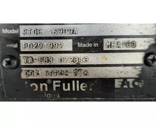 EATON/FULLER RTLO16913A Transmission