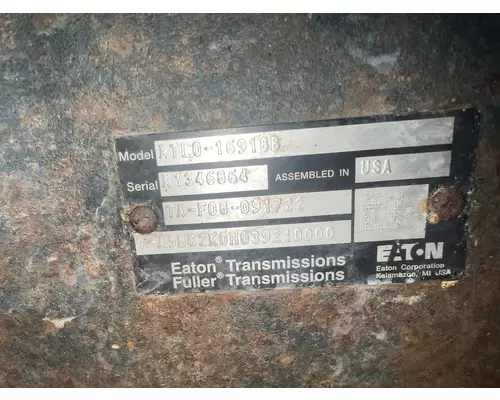 EATON/FULLER RTLO16918B Transmission Assembly