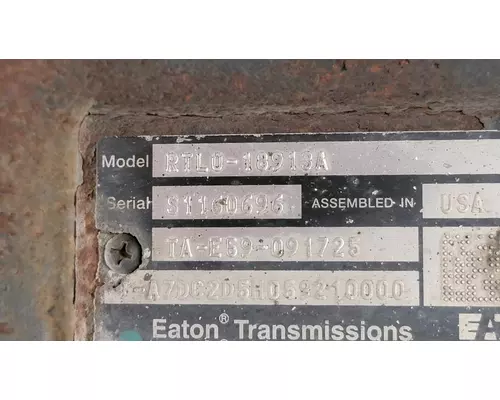 EATON/FULLER RTLO18913A Transmission