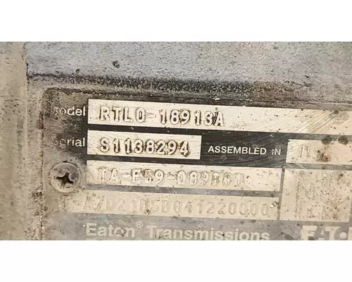 EATON/FULLER RTLO18913A Transmission