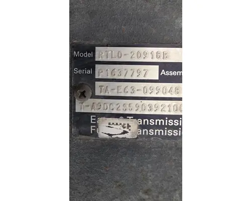 EATON/FULLER RTLO20918B Transmission