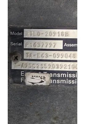 EATON/FULLER RTLO20918B Transmission