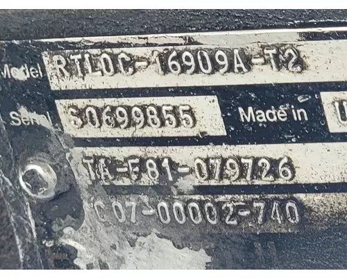 EATON/FULLER RTLOC16909AT2 Transmission