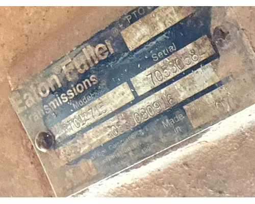 EATON/FULLER RTO14715 Transmission