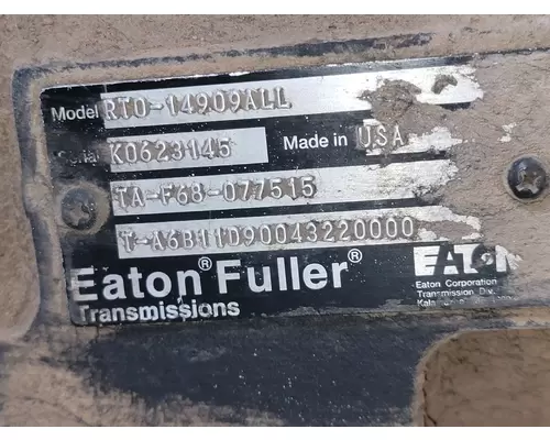 EATON/FULLER RTO14909ALL Transmission