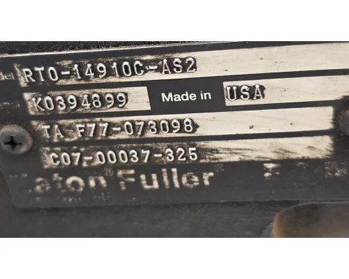 EATON/FULLER RTO14910C-AS2 Transmission