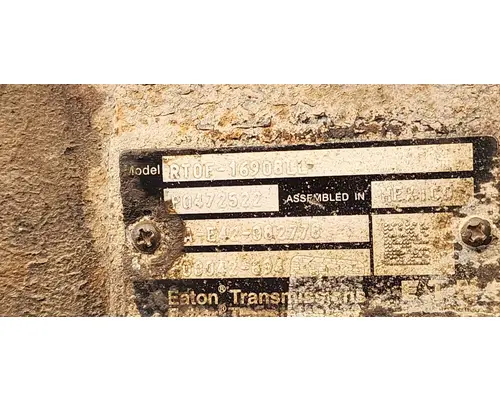 EATON/FULLER RTO16908LL Transmission