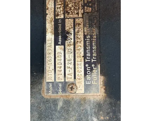 EATON/FULLER RTO16909ALL Transmission