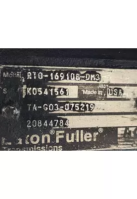 EATON/FULLER RTO16910BDM3 Transmission