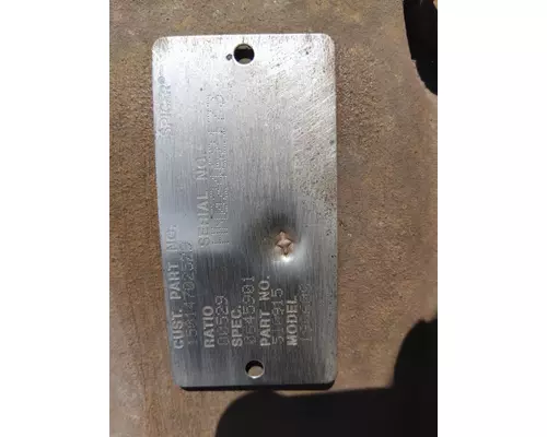EATON-SPICER 19060SR529 CUTOFF - SINGLE AXLE