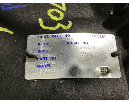 EATON-SPICER 21065TR617 DIFFERENTIAL ASSEMBLY REAR REAR