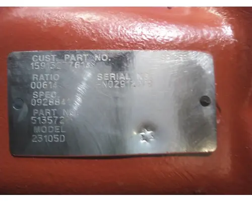 EATON-SPICER 23105DR614 DIFFERENTIAL ASSEMBLY REAR REAR