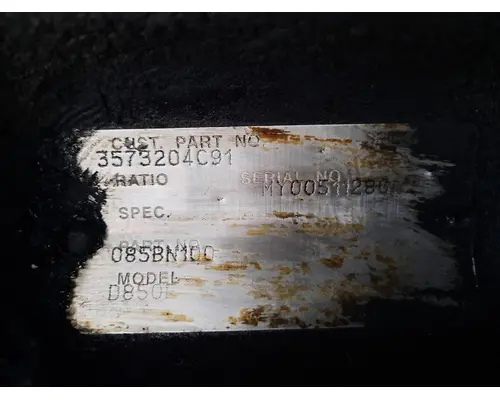 EATON-SPICER D-850F AXLE ASSEMBLY, FRONT (STEER)