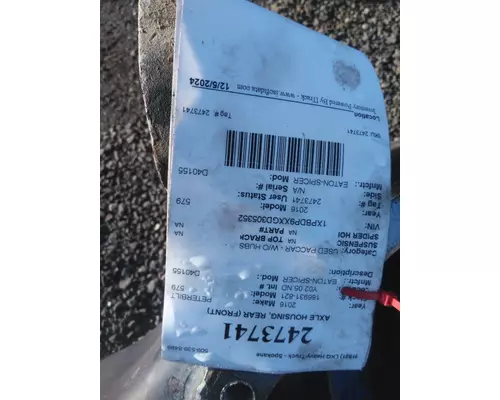 EATON-SPICER D40155 AXLE HOUSING, REAR (FRONT)