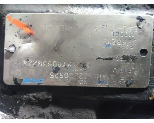 EATON-SPICER D46170DR525 DIFFERENTIAL ASSEMBLY FRONT REAR