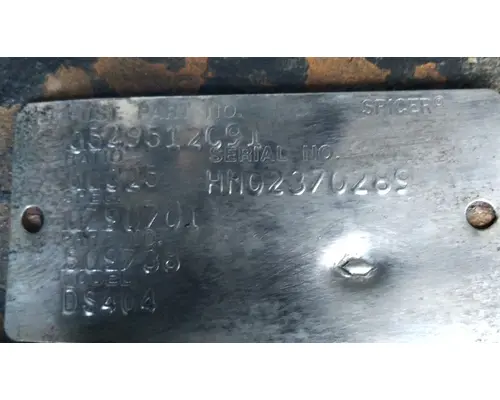 EATON-SPICER DS404R325 DIFFERENTIAL ASSEMBLY FRONT REAR