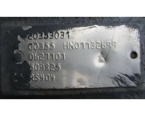 EATON-SPICER DS404R355 CUTOFF - SINGLE AXLE