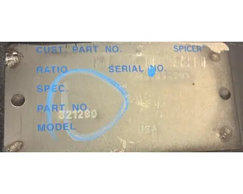 EATON-SPICER DS404 AXLE HOUSING, REAR (FRONT)