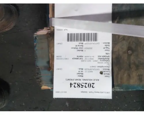 EATON-SPICER DS461 AXLE HOUSING, REAR (FRONT)