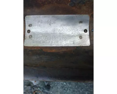 EATON-SPICER E1200I AXLE ASSEMBLY, FRONT (STEER)