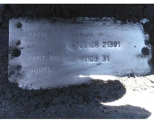 EATON-SPICER E1202I AXLE ASSEMBLY, FRONT (STEER)