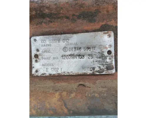 EATON-SPICER E1202I AXLE ASSEMBLY, FRONT (STEER)