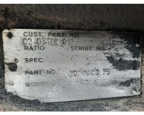 EATON-SPICER E1202I AXLE ASSEMBLY, FRONT (STEER)