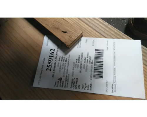 EATON-SPICER E1252IL AXLE ASSEMBLY, FRONT (STEER)