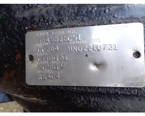 EATON-SPICER RS404R264 DIFFERENTIAL ASSEMBLY REAR REAR