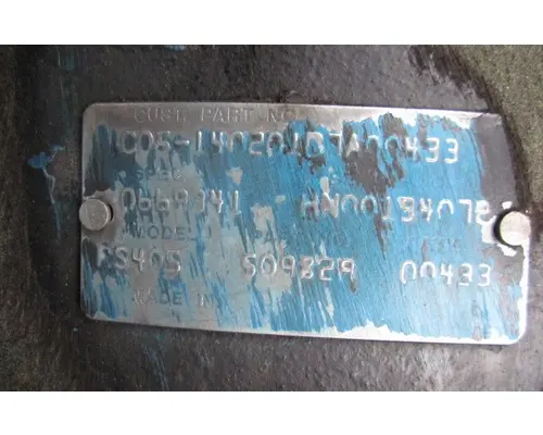 EATON-SPICER RS405R433 DIFFERENTIAL ASSEMBLY REAR REAR