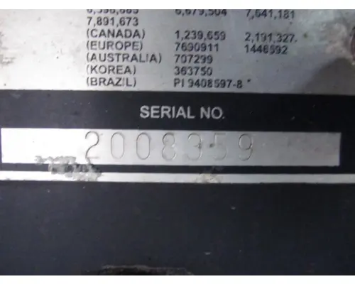 EATON-SPICER S111L AXLE HOUSING, REAR (REAR)