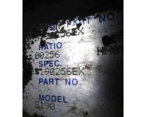 EATON-SPICER S190D AXLE ASSEMBLY, REAR (REAR)