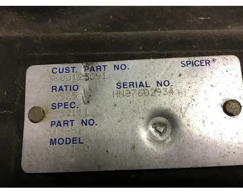 EATON-SPICER S23170R525 DIFFERENTIAL ASSEMBLY REAR REAR