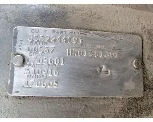 EATON 17060S Rear Rears (Tandem Rear or Single)