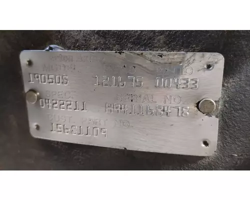 EATON 19050-S Differential (Single or Rear)