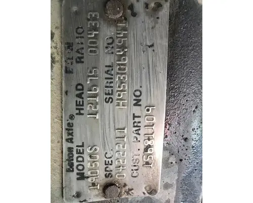 EATON 19050S Rear Rears (Tandem Rear or Single)