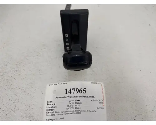 EATON A-8688 Automatic Transmission Parts, Misc.