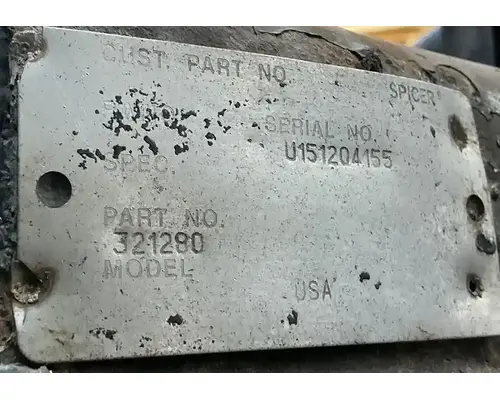 EATON DSP40 Axle Housings (Front)