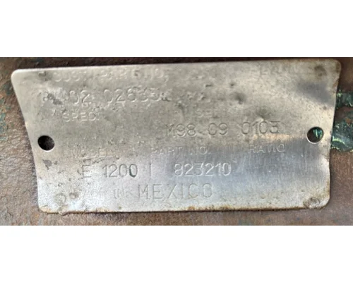 EATON E1200I Axle Assembly, Front (Steer)