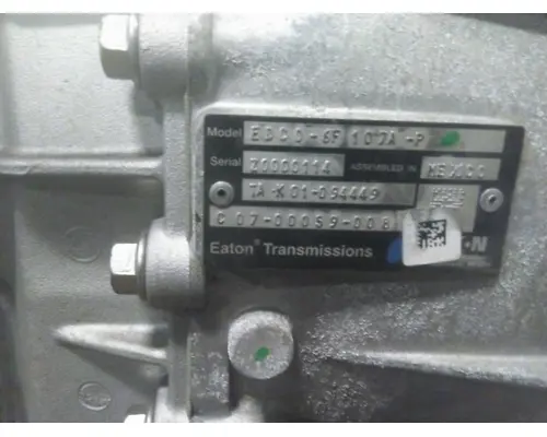 EATON EDCO6F107AP TRANSMISSION ASSEMBLY