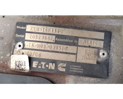 EATON EEO16F112C TRANSMISSION ASSEMBLY