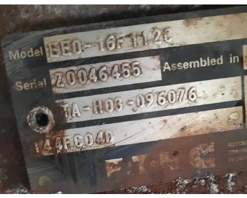 EATON EEO16F112C TRANSMISSION ASSEMBLY