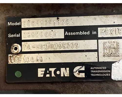 EATON EEO16F112C Transmission Assembly