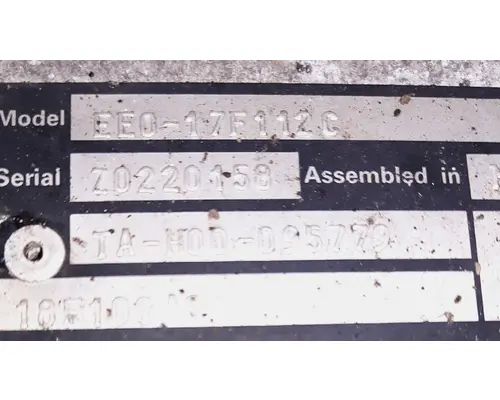 EATON EEO17F112C TRANSMISSION ASSEMBLY