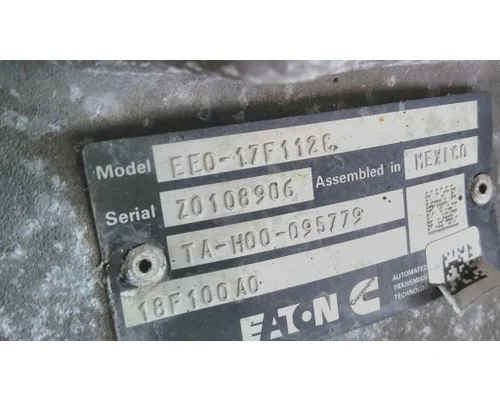 EATON EEO17F112C TRANSMISSION ASSEMBLY