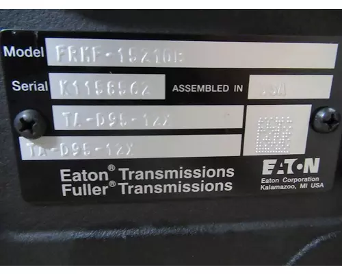EATON FRMF-15210B Transmission