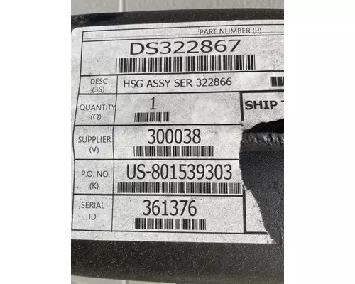 EATON R46-170 Axle Housing (Rear)