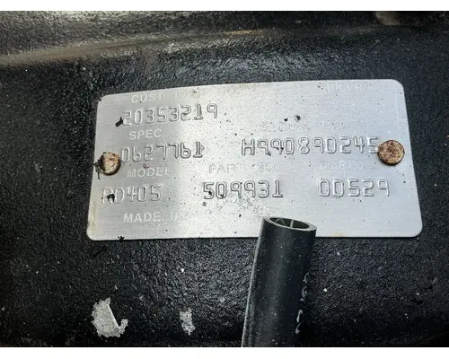 EATON RD405 Rear Rears (Tandem Rear or Single)